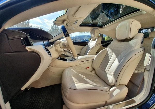 Mercedes-Benz Klasa S cena 405000 przebieg: 35000, rok produkcji 2017 z Ogrodzieniec małe 232